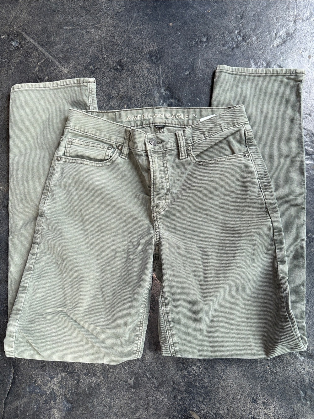Sage Green Corduroy Pants
